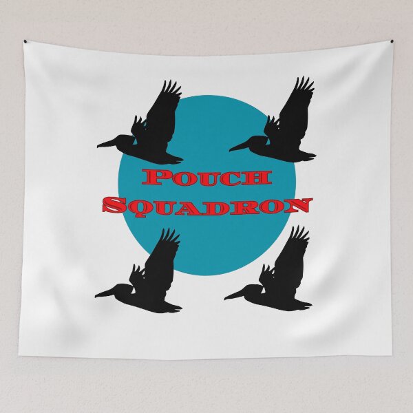 Item preview, Pelican in a group is called a pouch squadron designed and sold by 3Pdesigncreators.