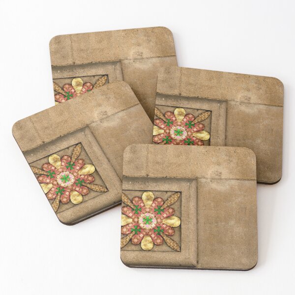 Item preview, floral geometry designed and sold by EmmePonsImages.