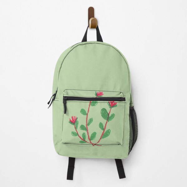Item preview, Sage green - Cute simple red flowers designed and sold by Fantasy Cache.