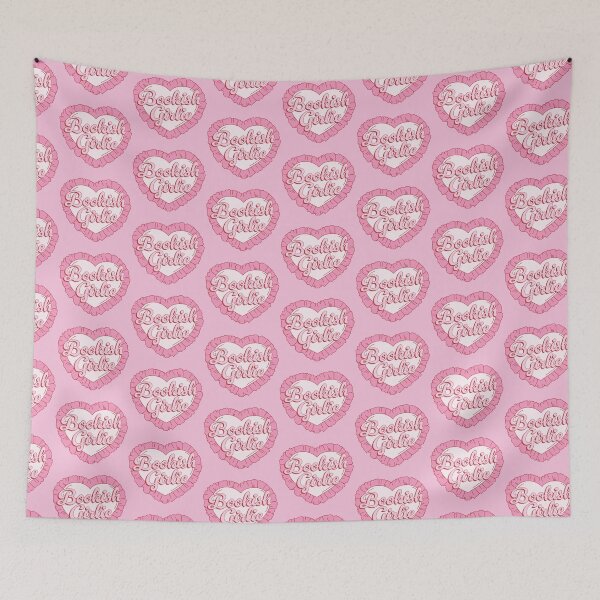 Item preview, Bookish Girlie Coquette Pink Heart designed and sold by J-Creative-.
