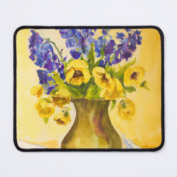 Item preview, vase of flowers designed and sold by SKULLARTISTRY.