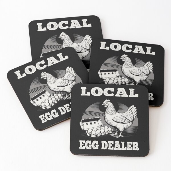 Item preview, Local Egg Dealer Chicken Motif designed and sold by MooonTees.