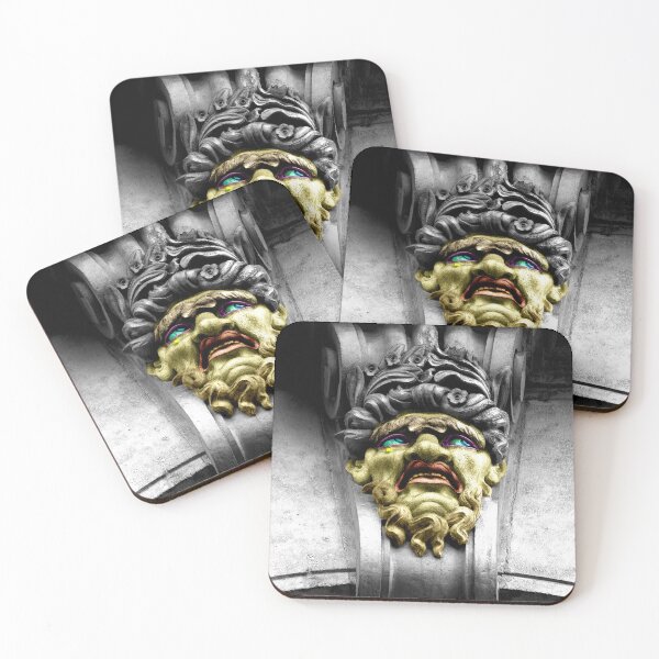 Item preview, grotesque face designed and sold by EmmePonsImages.