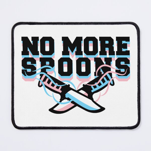 Item preview, No more spoons designed and sold by remerasnerdas.