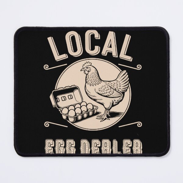 Item preview, Local Egg Dealer Chicken Motif designed and sold by MooonTees.