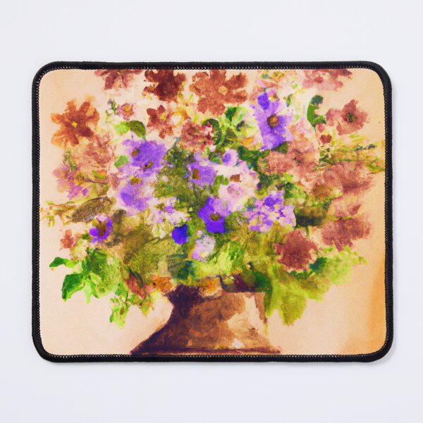 Item preview, rustic vase of flowers designed and sold by SKULLARTISTRY.