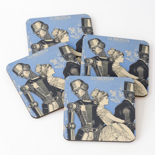 Item preview, Robot Love Art Illustrations from the 1800s | #16 designed and sold by NickWhittleArt.