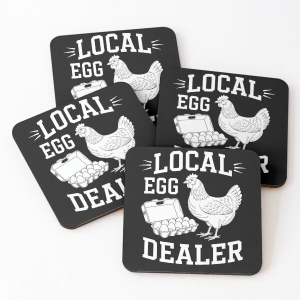 Item preview, Local Egg Dealer Chicken Motif designed and sold by MooonTees.
