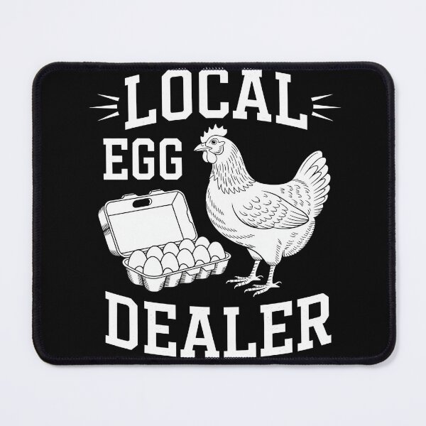 Item preview, Local Egg Dealer Chicken Motif designed and sold by MooonTees.