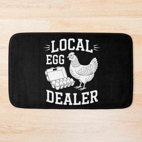 Item preview, Local Egg Dealer Chicken Motif designed and sold by MooonTees.