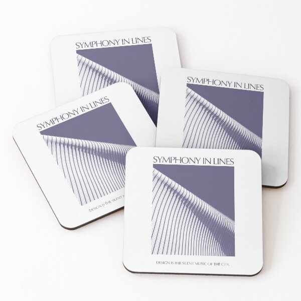 Item preview, Symphony in Lines – Modern in Violet designed and sold by Drawings Project.