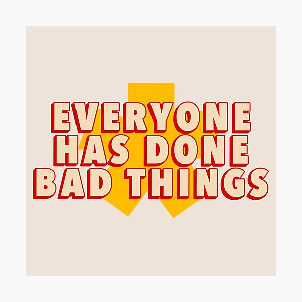 Item preview, bad things designed and sold by carterwood.