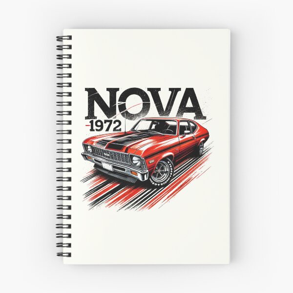 Item preview, Red 72 Nova  designed and sold by TheArtOfCar.