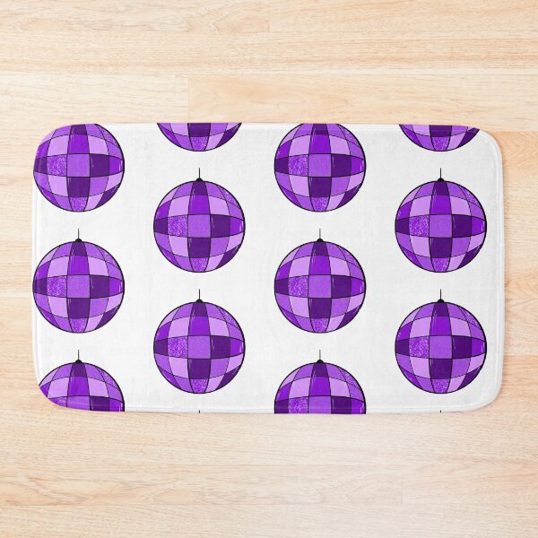 Item preview, Purple Glitter Disco Ball designed and sold by clawinyourback.