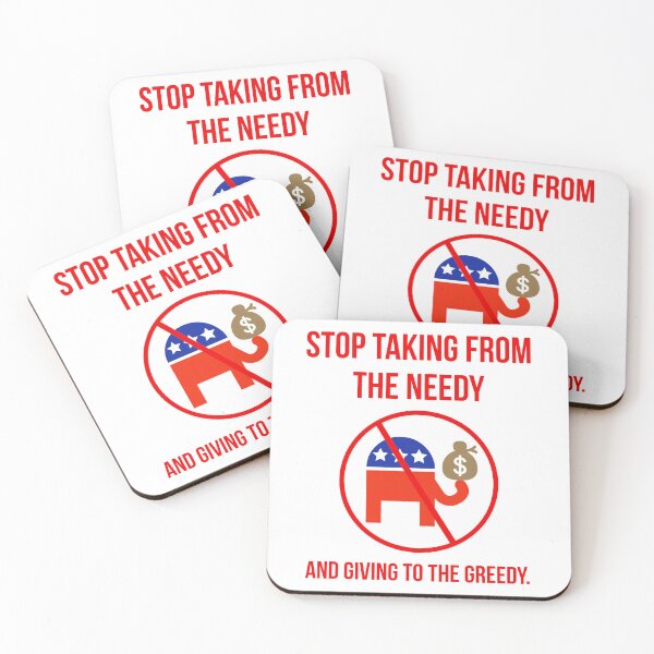 Item preview, Stop talking from the needy and giving to the greedy. designed and sold by Rachel the Artist .