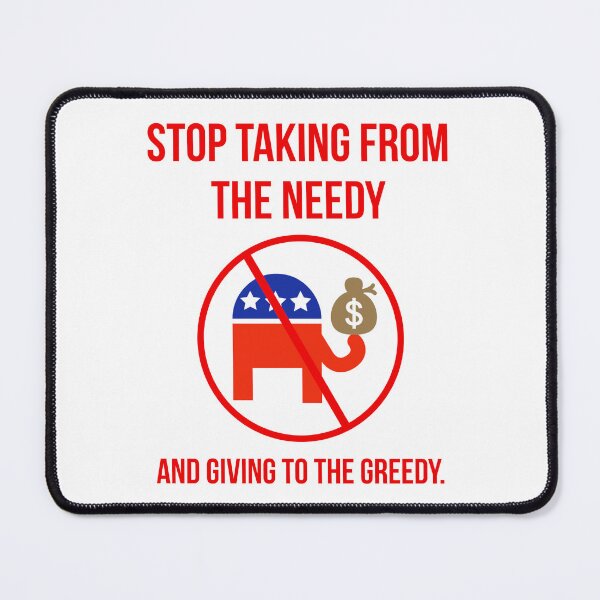 Item preview, Stop talking from the needy and giving to the greedy. designed and sold by Rachel the Artist .