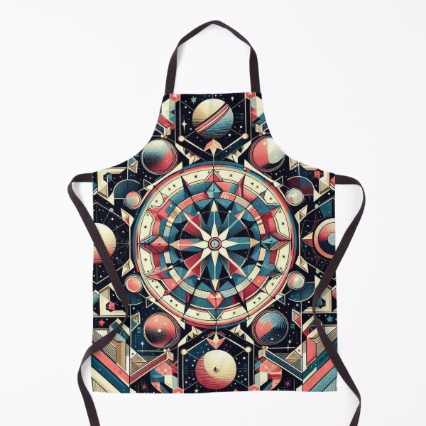 Item preview, colorful geometric decorative pattern designed and sold by Dogandesighn.