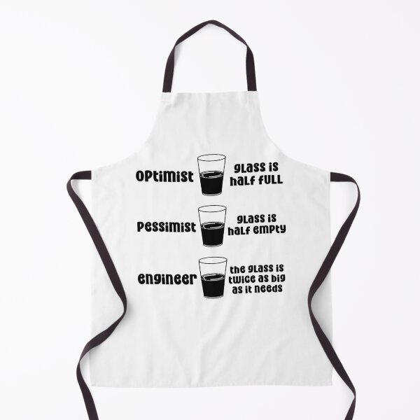 Item preview, Optimist Pessimist Engineer designed and sold by TeesYouWant.