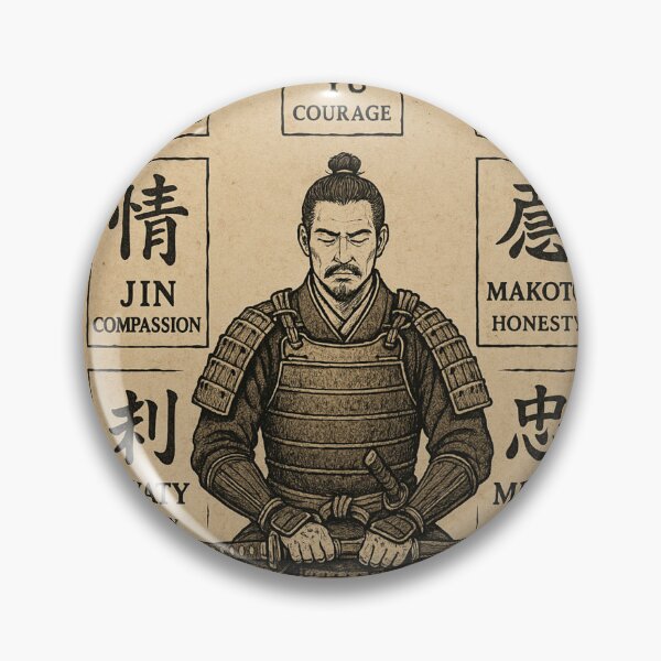 Item preview, Bushido principles japaneese style designed and sold by CyberArtistOne.