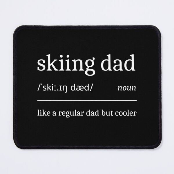 Item preview, Skiing Dad Definition Funny Sarcastic Skier Father designed and sold by StrideSuccess.