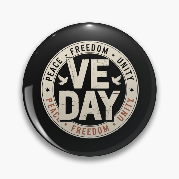 Item preview, VE Day Commemorative Emblem designed and sold by SignumShop.