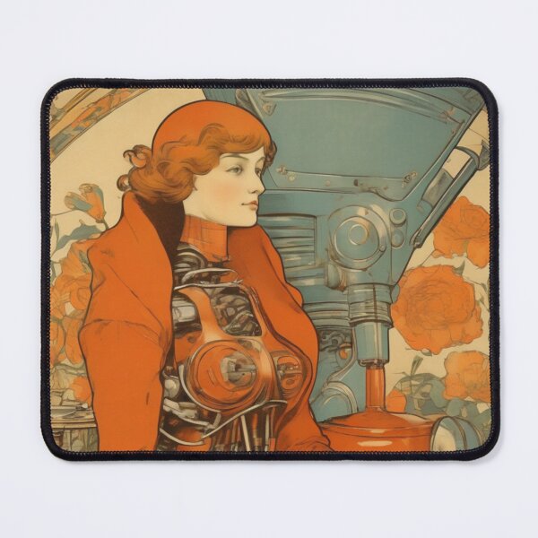 Item preview, Robot Love Art Illustrations from the 1800s | #18 designed and sold by NickWhittleArt.