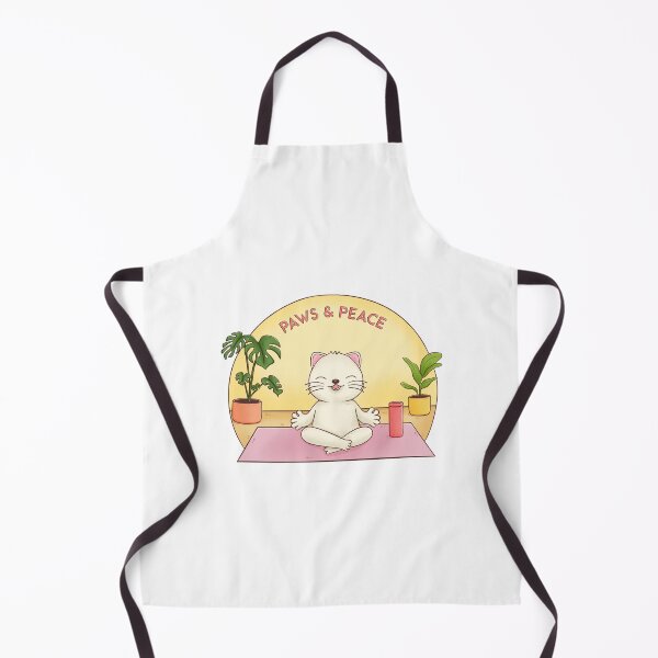 Item preview, A Cute Cat striking a Yoga Pose designed and sold by Doodleooly.