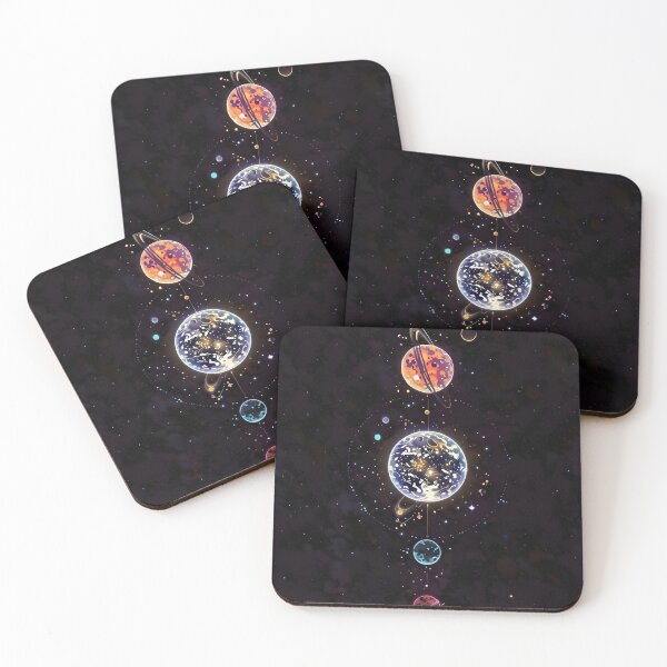Item preview, Vertical Array of Colorful Planets designed and sold by MOBI-CASE.