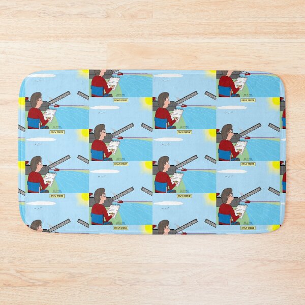 Item preview, Draw Bridge designed and sold by Out to Lunch Cartoons and More.