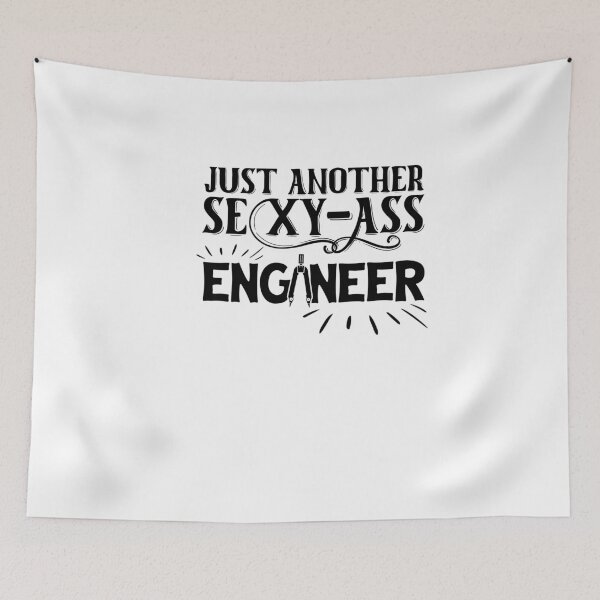 Item preview, Just Another Sexy-Ass Engineer designed and sold by TeesYouWant.