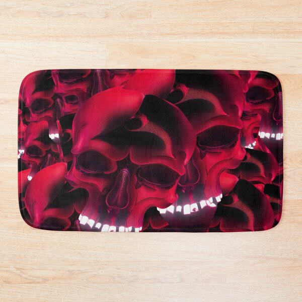 Item preview, Collection of red skulls designed and sold by Glenbobagins.