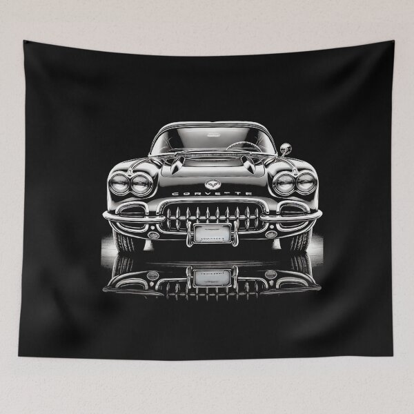 Item preview, 58 Vette  designed and sold by TheArtOfCar.