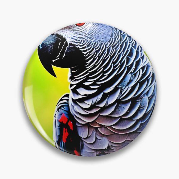 Item preview, Talking African Grey Parrot designed and sold by Health And Fitness Posts e-Store.