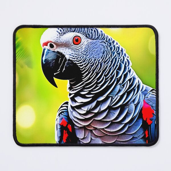 Item preview, Talking African Grey Parrot designed and sold by Health And Fitness Posts e-Store.