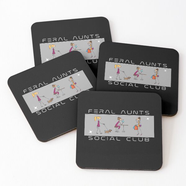 Item preview, Feral Aunts Social Club – Untamed humor for trendsetters – Fun and freedom for your favorite people designed and sold by KolbaVison.