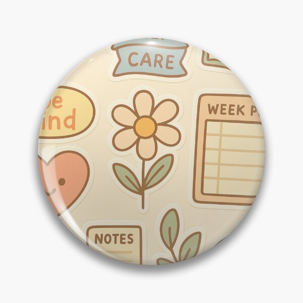 Item preview, Kawaii Journaling Sticker Pack – Cozy Pastel Planner Stickers designed and sold by riadesigns11.