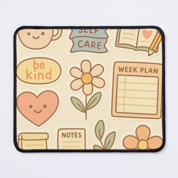Item preview, Kawaii Journaling Sticker Pack – Cozy Pastel Planner Stickers designed and sold by riadesigns11.