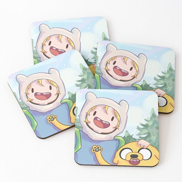 Item preview, Finn y Jake en Modo Selfie designed and sold by Ardit com.