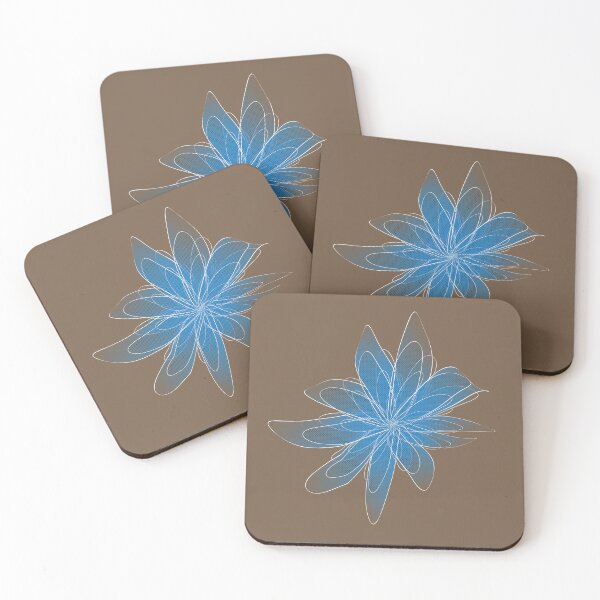 Item preview, Blue Flower – tenderness in color and shape designed and sold by NB-Artmagic.