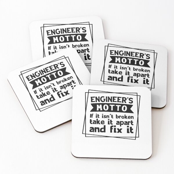Item preview, Engineer’s Motto designed and sold by TeesYouWant.