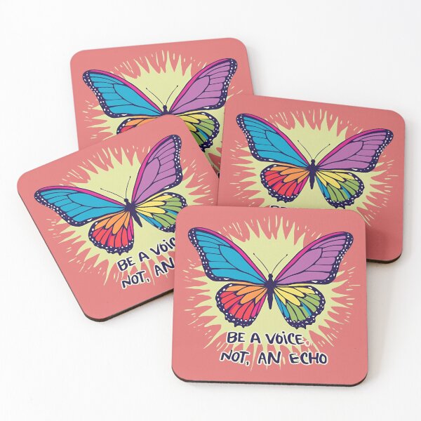 Item preview, Be a Voice, Not an Echo – Butterfly of Transformation designed and sold by Chroma Dreams .