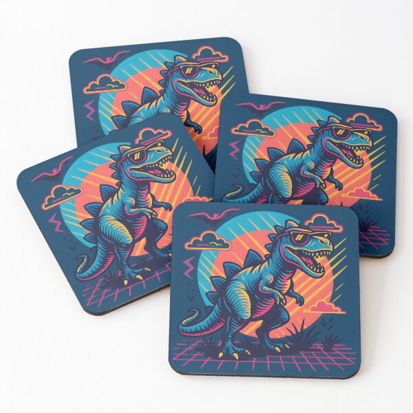Item preview, Retro Dino - The Coolest Of Dinosaurs designed and sold by Zilpa’s Prints.