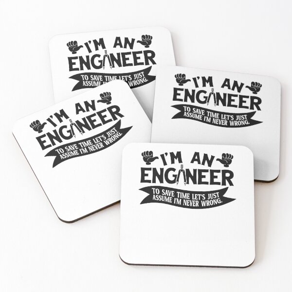 Item preview, I’m An Engineer Let’s Just Assume I’m Never Wrong designed and sold by TeesYouWant.