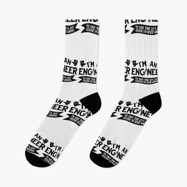 Item preview, I’m An Engineer Let’s Just Assume I’m Never Wrong designed and sold by TeesYouWant.