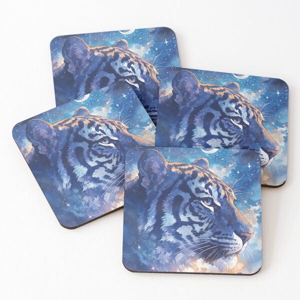 Item preview, Celestial King – Tiger of the Stars and Moonlit Skies designed and sold by AshiraCreations.