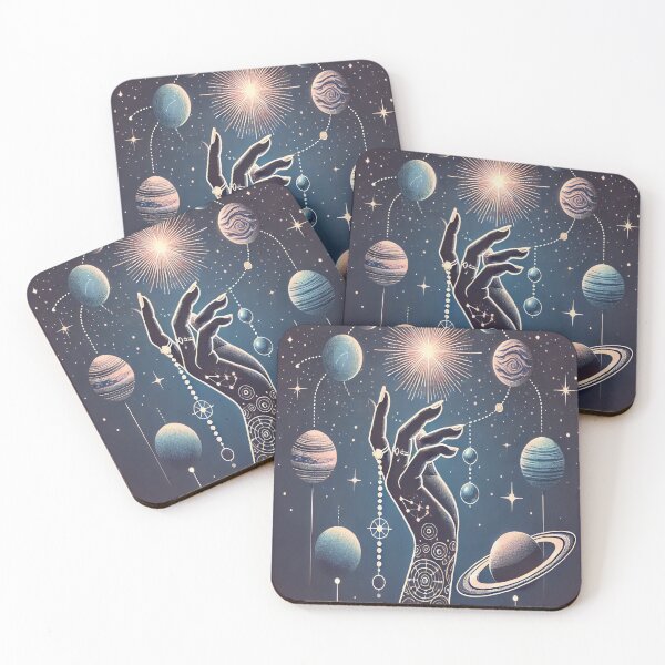 Item preview, The Hand of the Spheres – Cosmic Harmony designed and sold by GalenaDeco.