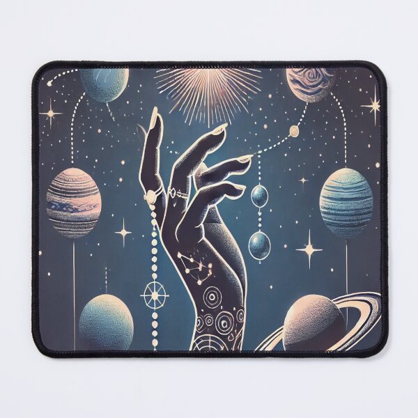 Item preview, The Hand of the Spheres – Cosmic Harmony designed and sold by GalenaDeco.