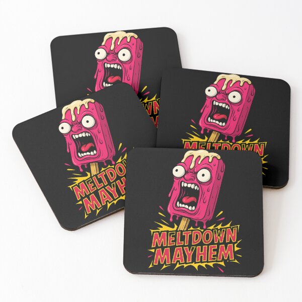 Item preview, Meltdown Mayhem ICESCREAM BAR. 100% RAGE. 0%CHILL. designed and sold by IndieQuill .