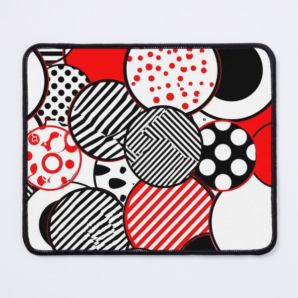 Item preview, Red and Black Geometric Graphic Design 3 designed and sold by SparroCreative.