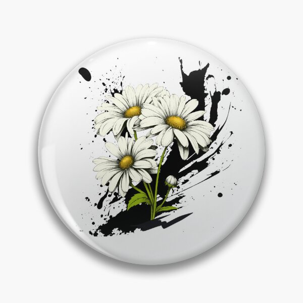 Item preview, Daisies - Ink designed and sold by gracefullizard.
